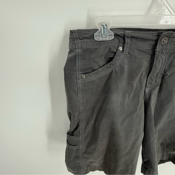 Kuhl Splash 5.5" Short Womens Size 10 Gray Lightweight Trail Hiking cargo - Picture 5 of 11